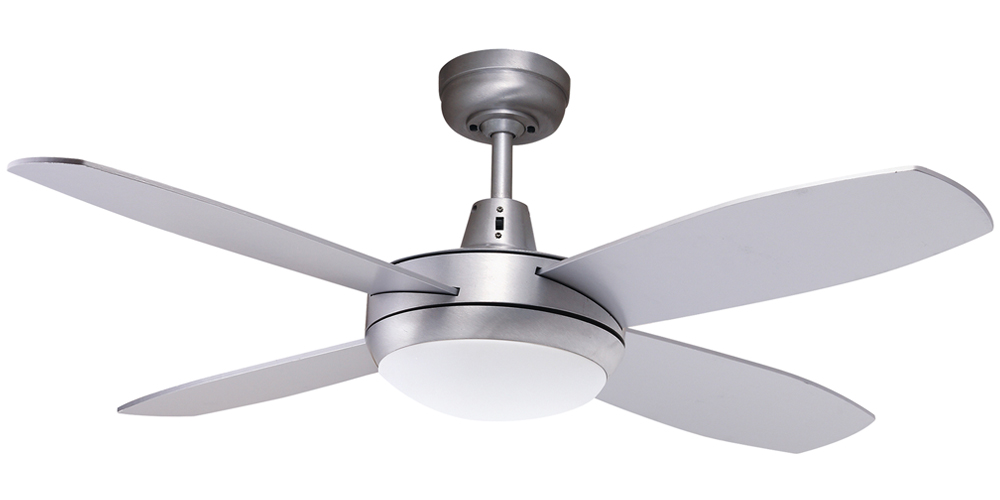 Lifestyle 42 Fan 2x E27 Light Brushed Nickel Dls1044b Lights Direct Fan 2x E27 Light Brushed Nickel, Miniature Globe Ceiling Fan